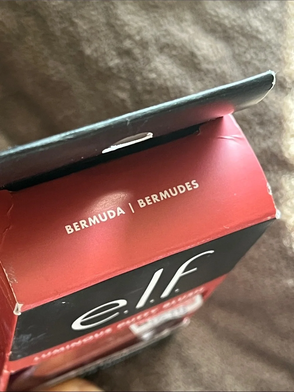 e.l.f. Cosmetics BRUSH & Luminous Putty Blush BERMUDA NWT
